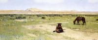 Henry Farny - A Rest in the Desert